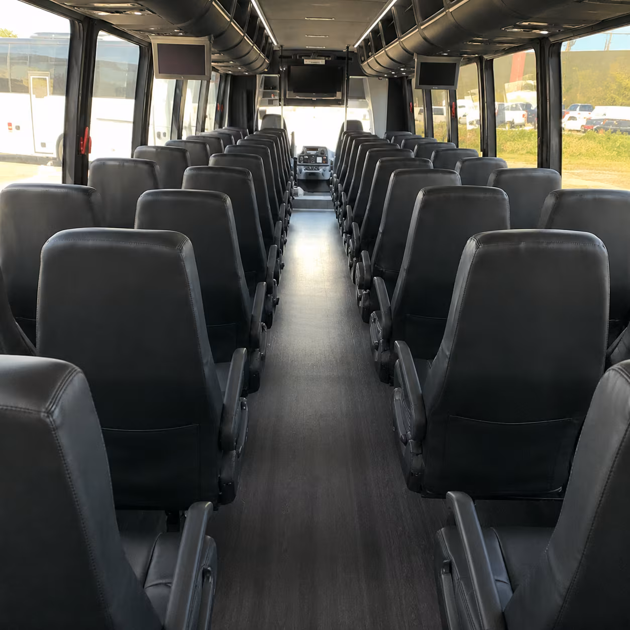 jurupa valley 25 passenger minibus interior