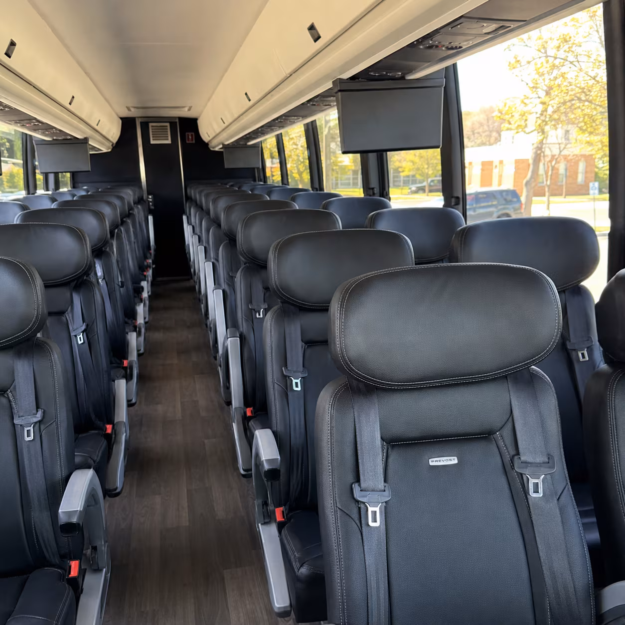 jurupa valley 45 passenger charter bus inside