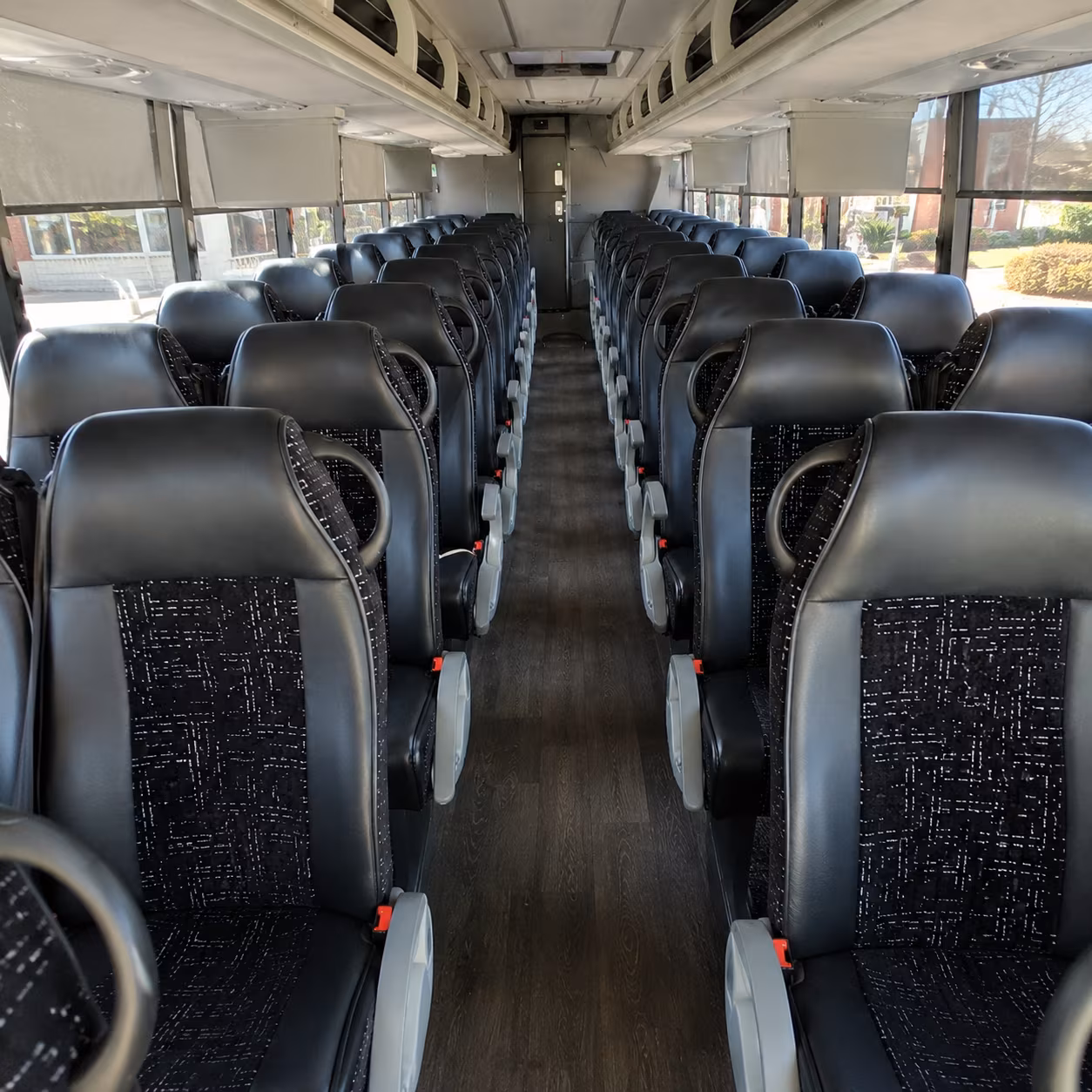 jurupa valley 54 passenger charter bus inside