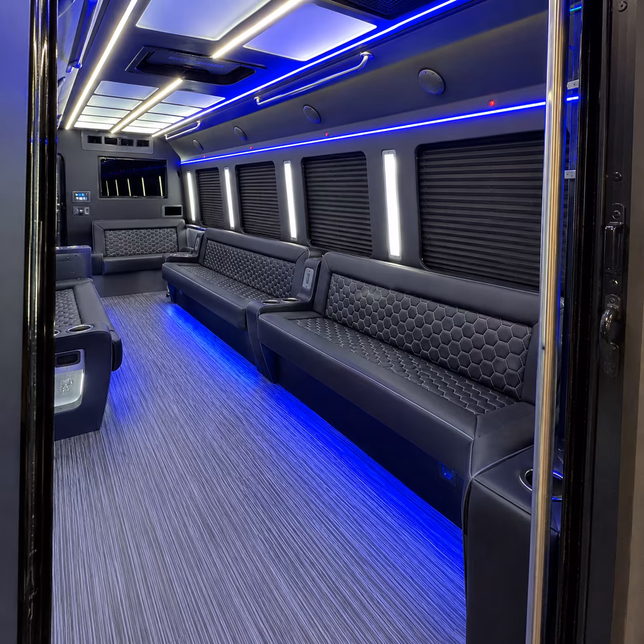 jurupa valley party bus inside