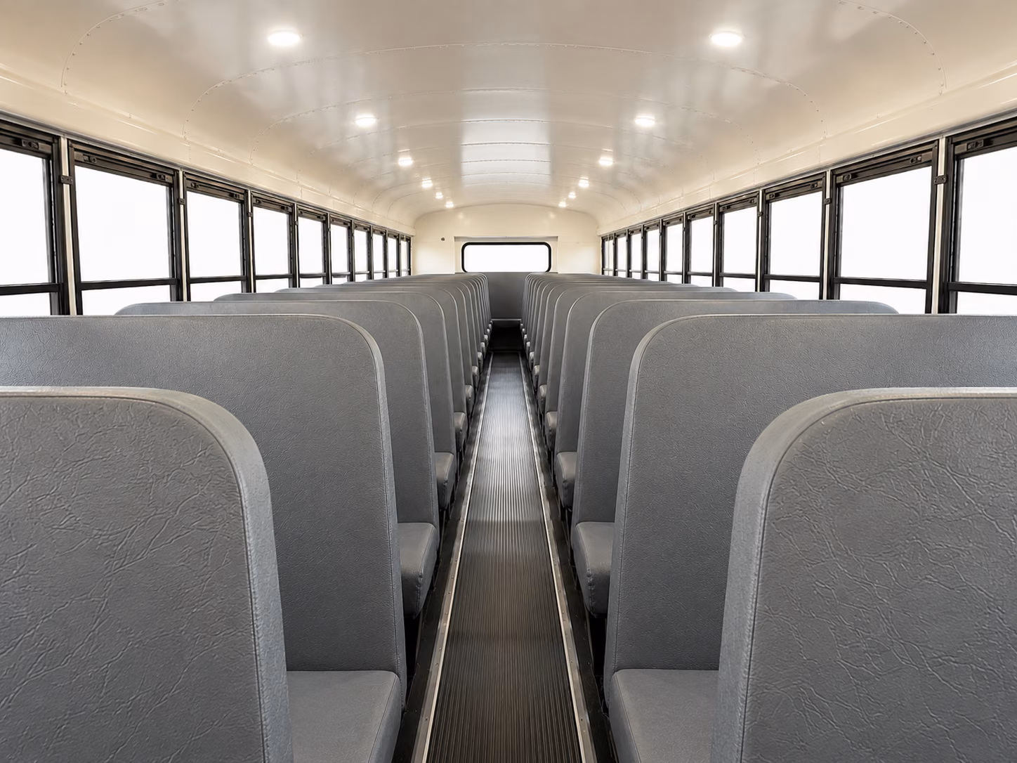 jurupa valley school bus inside