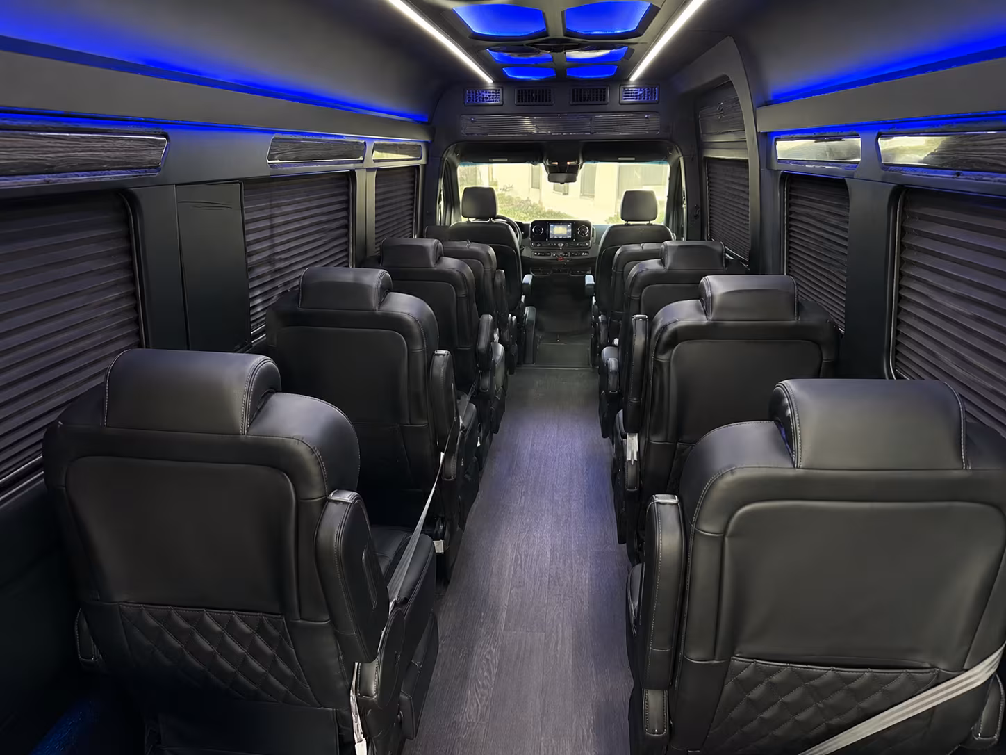 jurupa valley sprinter van with driver interior
