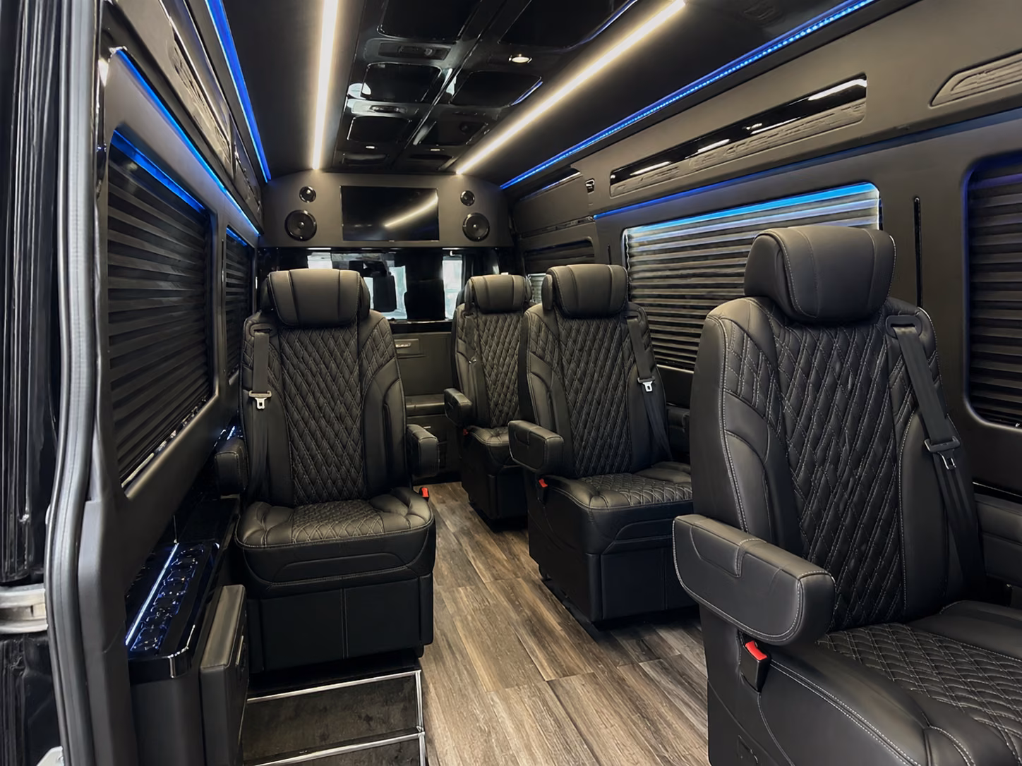 jurupa valley wedding transportation onboard seating