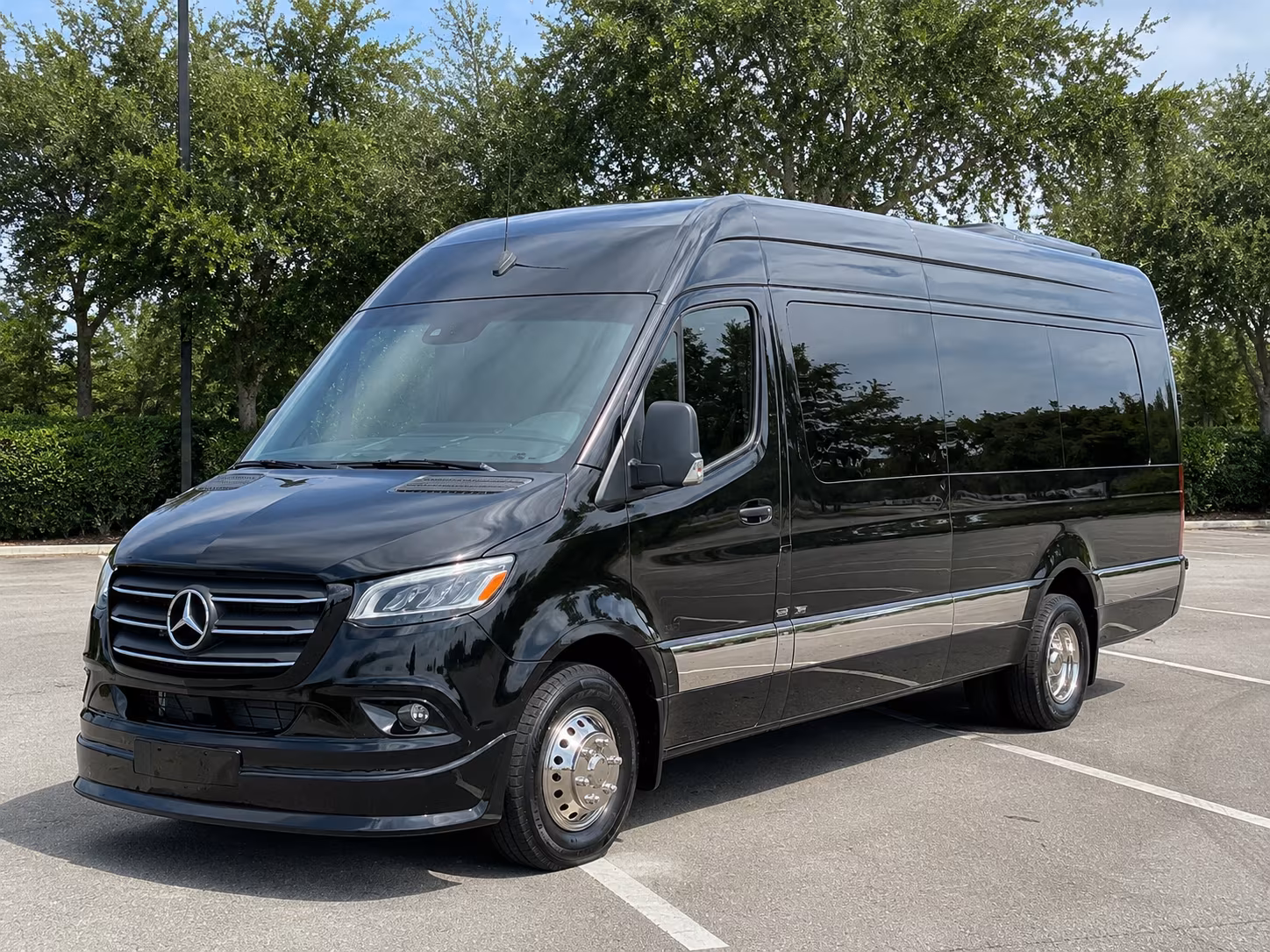 sprinter vans and minibuses for small group airport runs in jurupa valley
